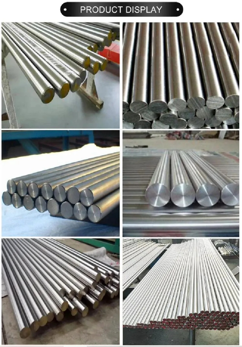 Hastelloy Alloy C22 Tube Pipe Black Surface Nickel Alloy Inconel 600 601 625 X-750 718 825 Monel 500 K500 400 Hastelloy C276 C22 Round Bar/Rod/Tube/Pipe